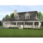 Country House Plan Front of Home - Carson Cove Country Home 058D-0185 - Search House Plans and More