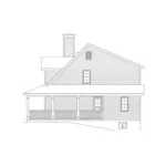 Country House Plan Right Elevation - Carson Cove Country Home 058D-0185 - Search House Plans and More