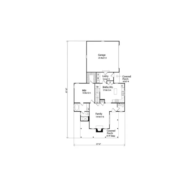 Country House Plan First Floor - Turin Country Home 058D-0189 - Shop House Plans and More