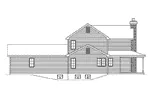Country House Plan Left Elevation - Turin Country Home 058D-0189 - Shop House Plans and More