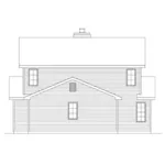 Country House Plan Rear Elevation - Turin Country Home 058D-0189 - Shop House Plans and More