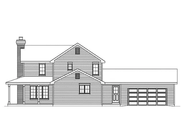 Country House Plan Right Elevation - Turin Country Home 058D-0189 - Shop House Plans and More