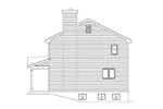 Country House Plan Right Elevation - Foxshire Traditional Home 058D-0190 - Search House Plans and More