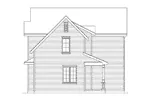 Traditional House Plan Left Elevation - Pullman Traditional Home 058D-0191 - Shop House Plans and More