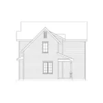 Traditional House Plan Left Elevation - Pullman Traditional Home 058D-0191 - Shop House Plans and More