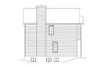 Traditional House Plan Right Elevation - Pullman Traditional Home 058D-0191 - Shop House Plans and More