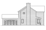 Country House Plan Left Elevation - Blachette Traditional Home 058D-0192 - Search House Plans and More