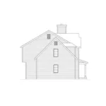 Country House Plan Left Elevation - Cochrane Traditional Home 058D-0193 - Search House Plans and More