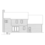 Country House Plan Rear Elevation - Cochrane Traditional Home 058D-0193 - Search House Plans and More