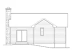 Lake House Plan Rear Elevation - Calriver Country Cottage 058D-0197 - Search House Plans and More