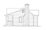 Lake House Plan Right Elevation - Calriver Country Cottage 058D-0197 - Search House Plans and More