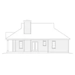 Cabin & Cottage House Plan Right Elevation - Harlow Creek Country Cottage 058D-0199 - Search House Plans and More