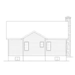 Shingle House Plan Rear Elevation - Deer Lake Rustic Cottage Home 058D-0200 - Search House Plans and More