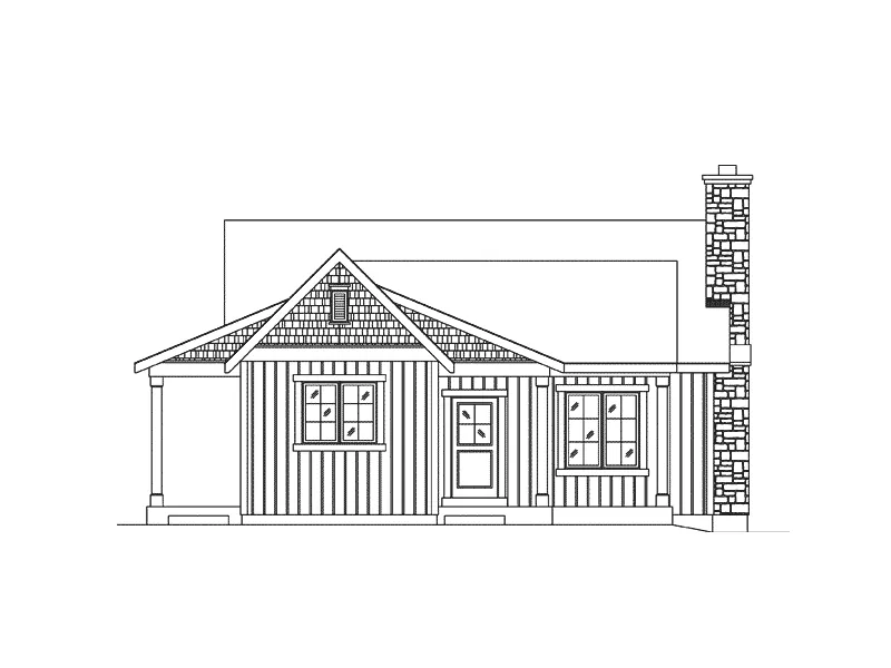 Country House Plan Front Elevation - Kemp Woods Country Home 058D-0204 - Search House Plans and More