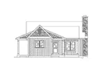 Ranch House Plan Front Elevation - Kemp Woods Country Home 058D-0204 - Search House Plans and More