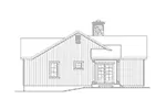 Country House Plan Left Elevation - Kemp Woods Country Home 058D-0204 - Search House Plans and More