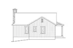 Country House Plan Rear Elevation - Kemp Woods Country Home 058D-0204 - Search House Plans and More
