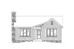 Ranch House Plan Front Elevation - Lakes Cove Country Cabin 058D-0205 - Shop House Plans and More