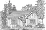 Vacation House Plan Front Image of House - Lakes Cove Country Cabin 058D-0205 - Shop House Plans and More