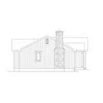 Country House Plan Left Elevation - Lakes Cove Country Cabin 058D-0205 - Shop House Plans and More