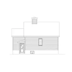 Ranch House Plan Rear Elevation - Neva Pass Country Cabin 058D-0208 - Shop House Plans and More