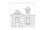 Neoclassical House Plan Front Elevation - Orsen Creek Country Cabin 058D-0209 - Shop House Plans and More