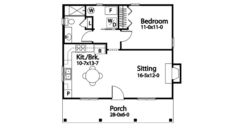 Craftsman House Plan First Floor - 058D-0212 - Shop House Plans and More