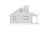 Craftsman House Plan Left Elevation - 058D-0212 - Shop House Plans and More