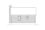 Craftsman House Plan Rear Elevation - 058D-0212 - Shop House Plans and More