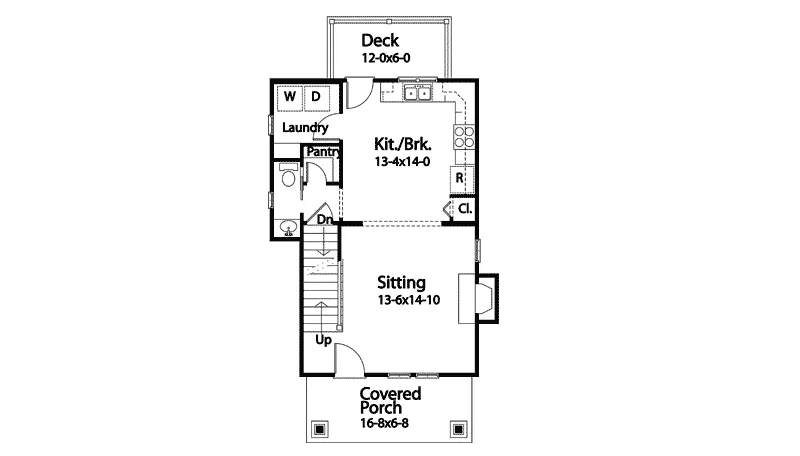 Country House Plan First Floor - 058D-0214 - Shop House Plans and More