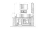 Arts & Crafts House Plan Front Elevation - 058D-0214 - Shop House Plans and More