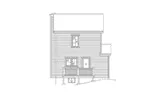 Arts & Crafts House Plan Rear Elevation - 058D-0214 - Shop House Plans and More