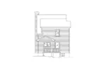 Arts & Crafts House Plan Rear Elevation - 058D-0215 - Shop House Plans and More