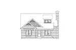 Craftsman House Plan Front Elevation - Wright Craftsman Cottage 058D-0217 - Shop House Plans and More