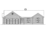 Traditional House Plan Front Elevation - Whittemore Ranch Home 058D-0219 - Shop House Plans and More