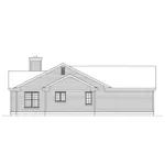 Traditional House Plan Left Elevation - Whittemore Ranch Home 058D-0219 - Shop House Plans and More