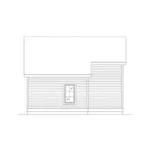 Rustic House Plan Rear Elevation - Polly Country Cottage 058D-0225 - Shop House Plans and More