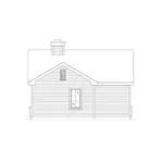 Country House Plan Rear Elevation - Rhett Country Cottage 058D-0226 - Shop House Plans and More