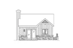 Ranch House Plan Front Elevation - Paula Country Cottage 058D-0227 - Shop House Plans and More