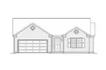 Traditional House Plan Front Elevation - Niceville One-Story Home 058D-0232 - Shop House Plans and More