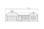 Traditional House Plan Front Elevation - Lucas Lane Ranch Home 058D-0234 - Shop House Plans and More