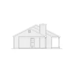 Country House Plan Left Elevation - Daly Country Ranch Home 058D-0241 - Shop House Plans and More