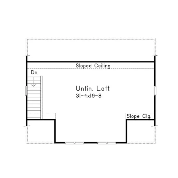 Building Plans Project Plan Second Floor 058D-0259