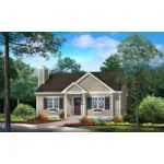 Lake House Plan Front of Home - 058D-0265 - Shop House Plans and More