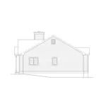 Lake House Plan Right Elevation - 058D-0265 - Shop House Plans and More