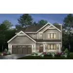 Craftsman House Plan Front of Home - 058D-0268 - Shop House Plans and More