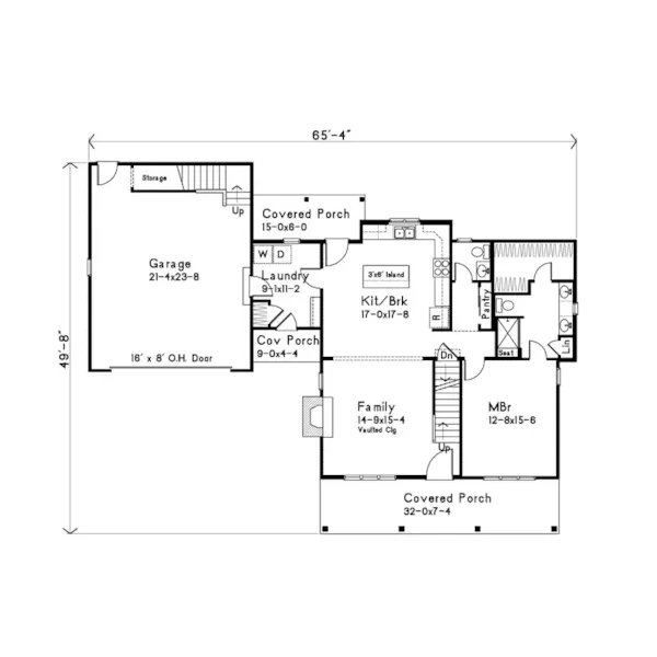 Floor Plan - 058D-0274