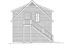 Building Plans Left Elevation - Briona Garage With Loft 059D-6064 | House Plans and More