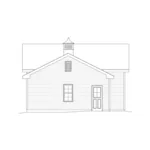 Building Plans Left Elevation -  059D-6067 | House Plans and More