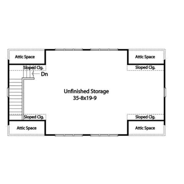 Building Plans Project Plan Second Floor 059D-6068